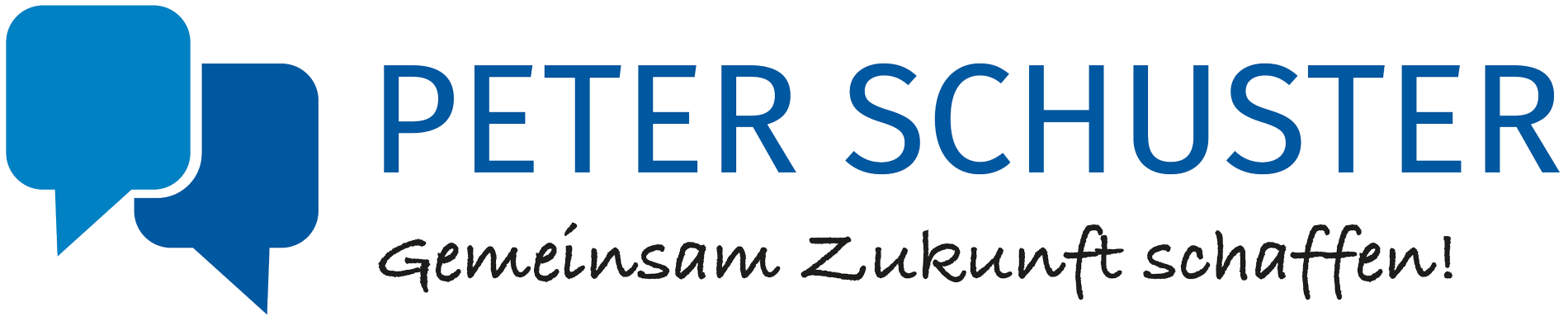 Logo Peter Schuster - Gemeinsam Zukunft schaffen Logo Peter Schuster - Gemeinsam Zukunft schaffen